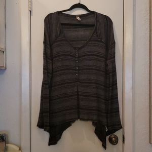 Free People High Low Sweater